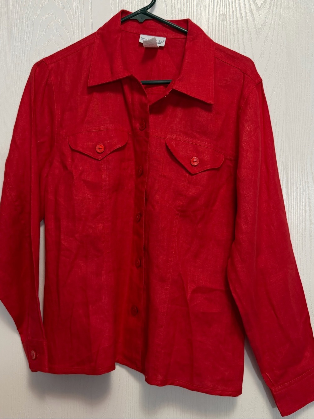 Vintage Monterey Bay linen Classic jacket
